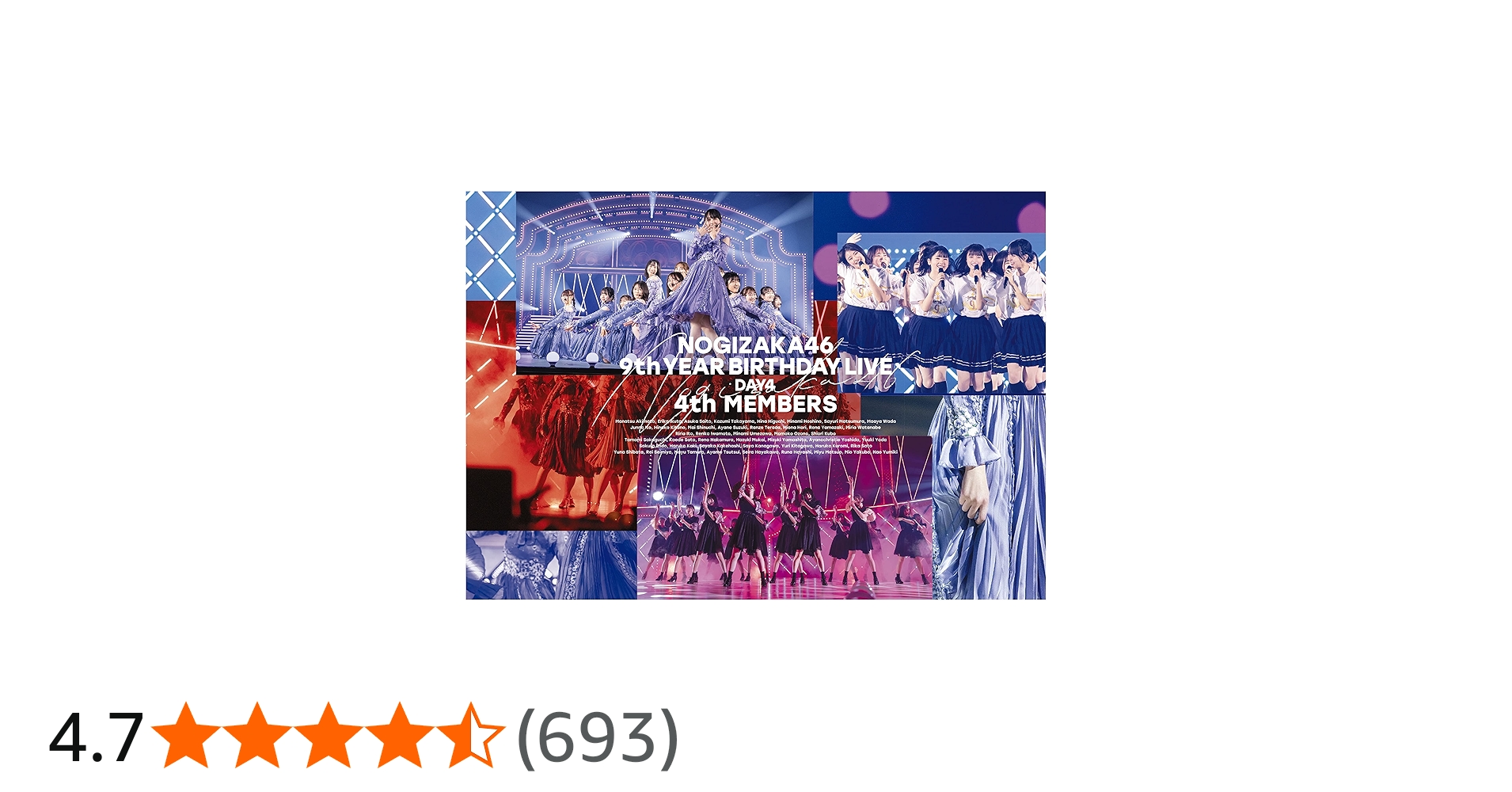 Amazon.co.jp: 9th YEAR BIRTHDAY LIVE DAY4 4th MEMBERS (Blu-ray