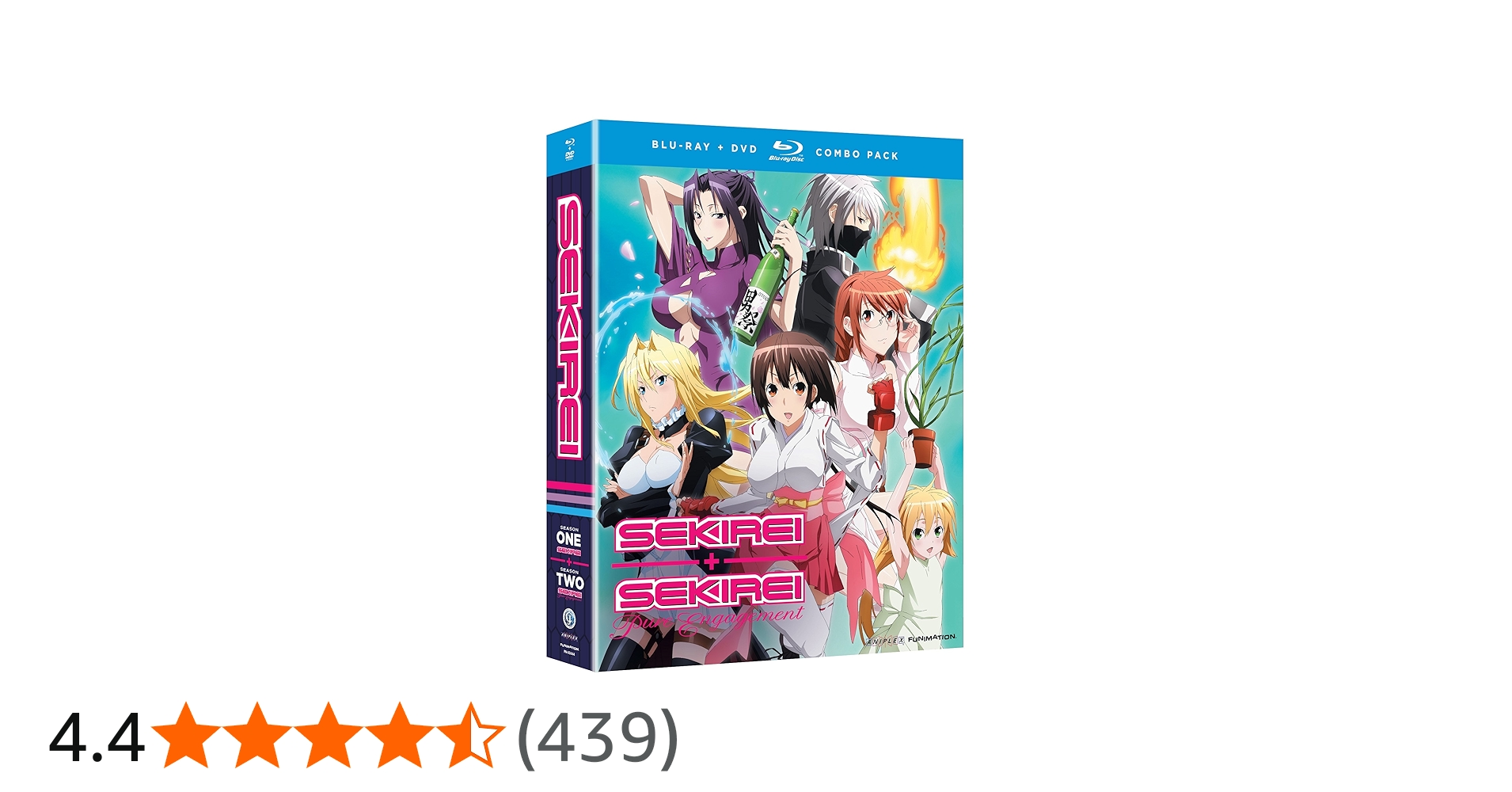 Amazon.co.jp: Sekirei: Complete Series - Seasons 1 & 2: DVD