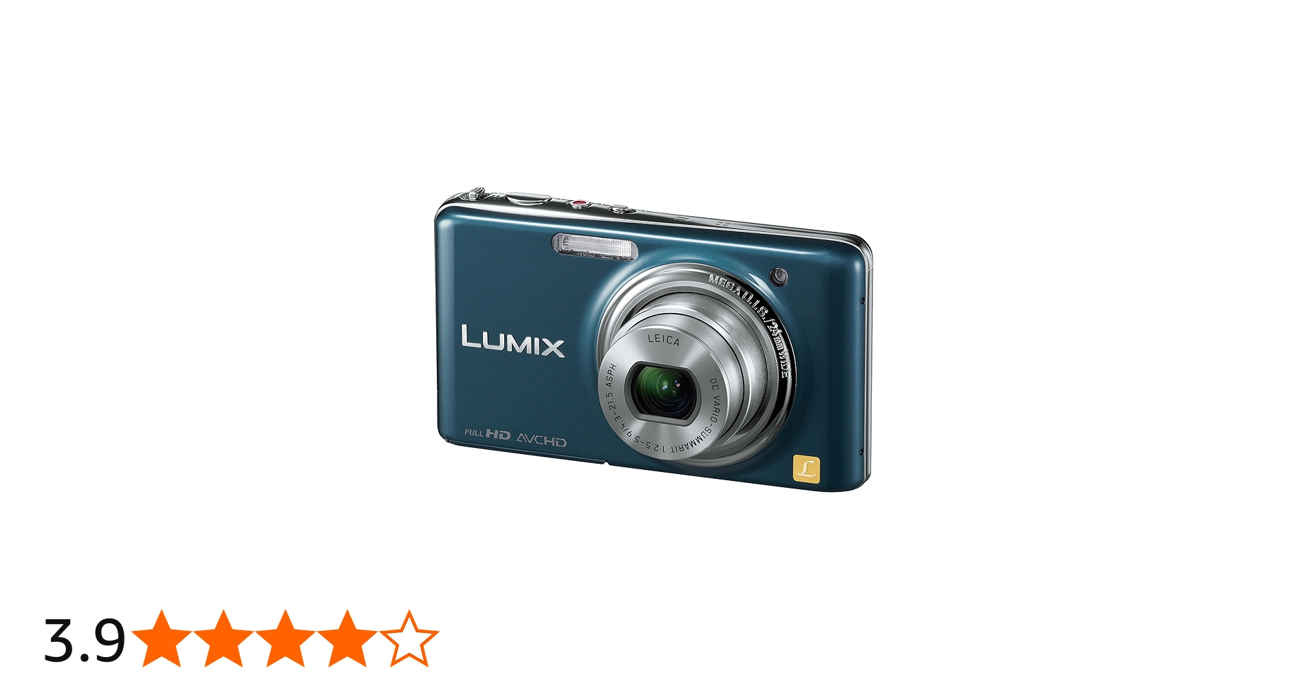 Amazon | パナソニック デジタルカメラ LUMIX FX77 スエードブルー DMC