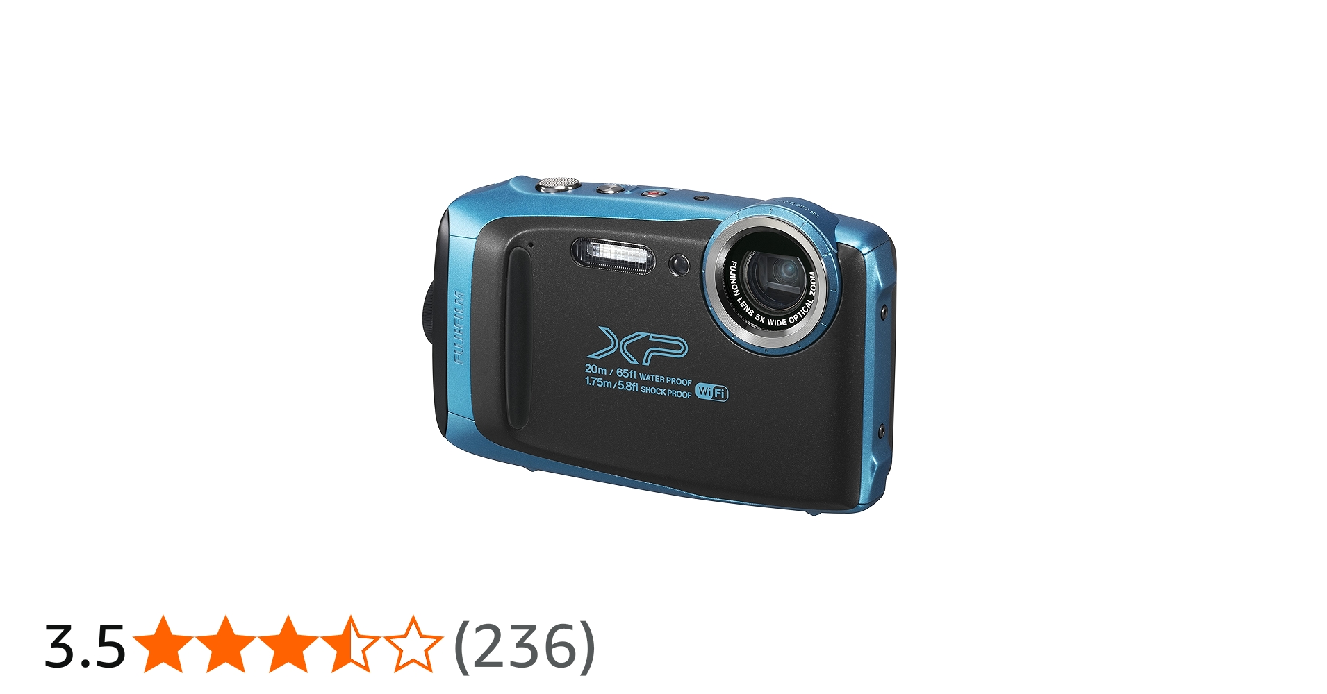 Amazon | 富士フイルム デジタルカメラ XP130 スカイブルー FX-XP130SB