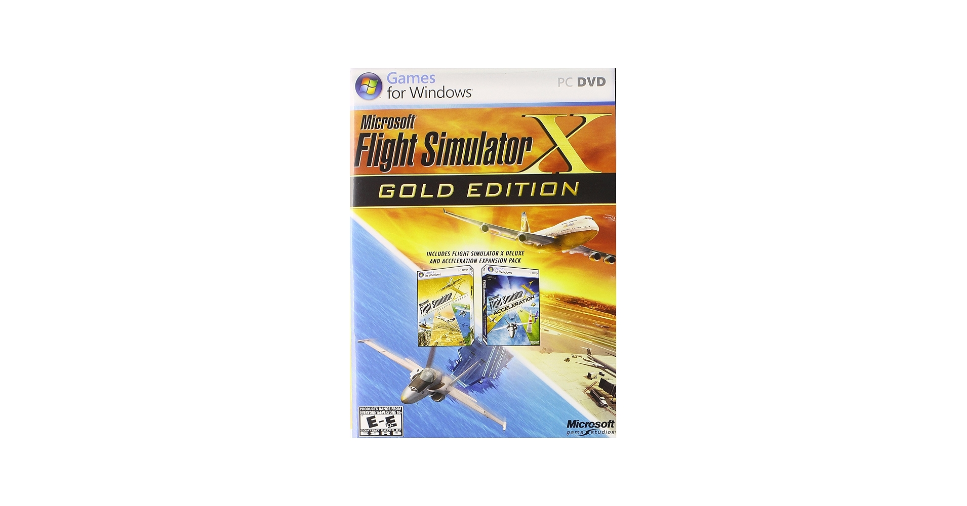 Amazon.com: Microsoft Flight Simulator X: Gold Edition : Video Games