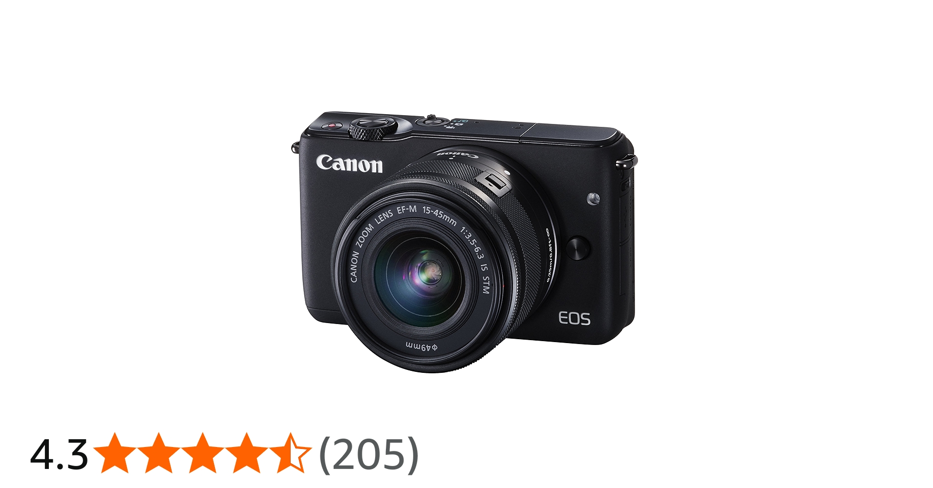 Amazon | Canon ミラーレス一眼カメラ EOS M10 レンズキット(ブラック