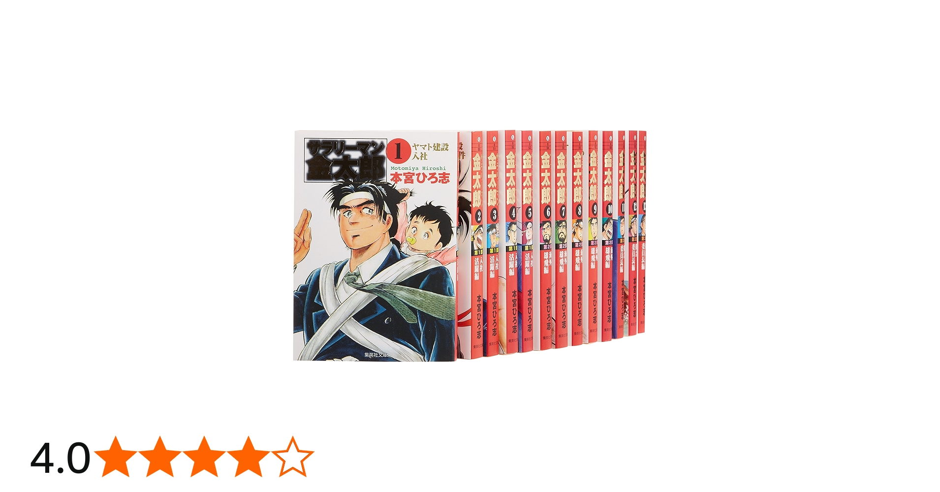 サラリーマン金太郎 文庫版 コミック 全20巻完結セット (集英社文庫