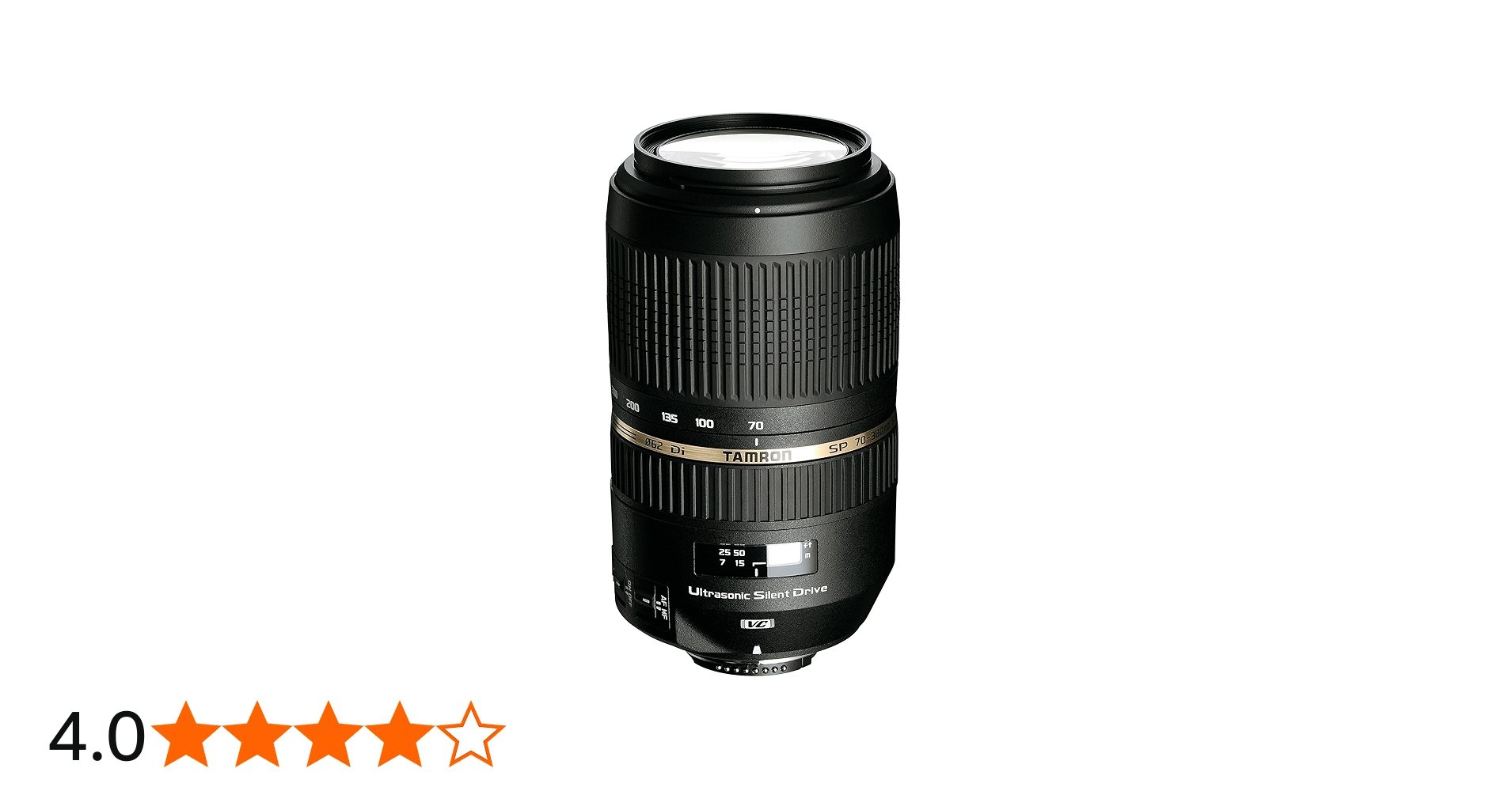 Amazon.co.jp: TAMRON 望遠ズームレンズ SP 70-300mm F4-5.6 Di USD