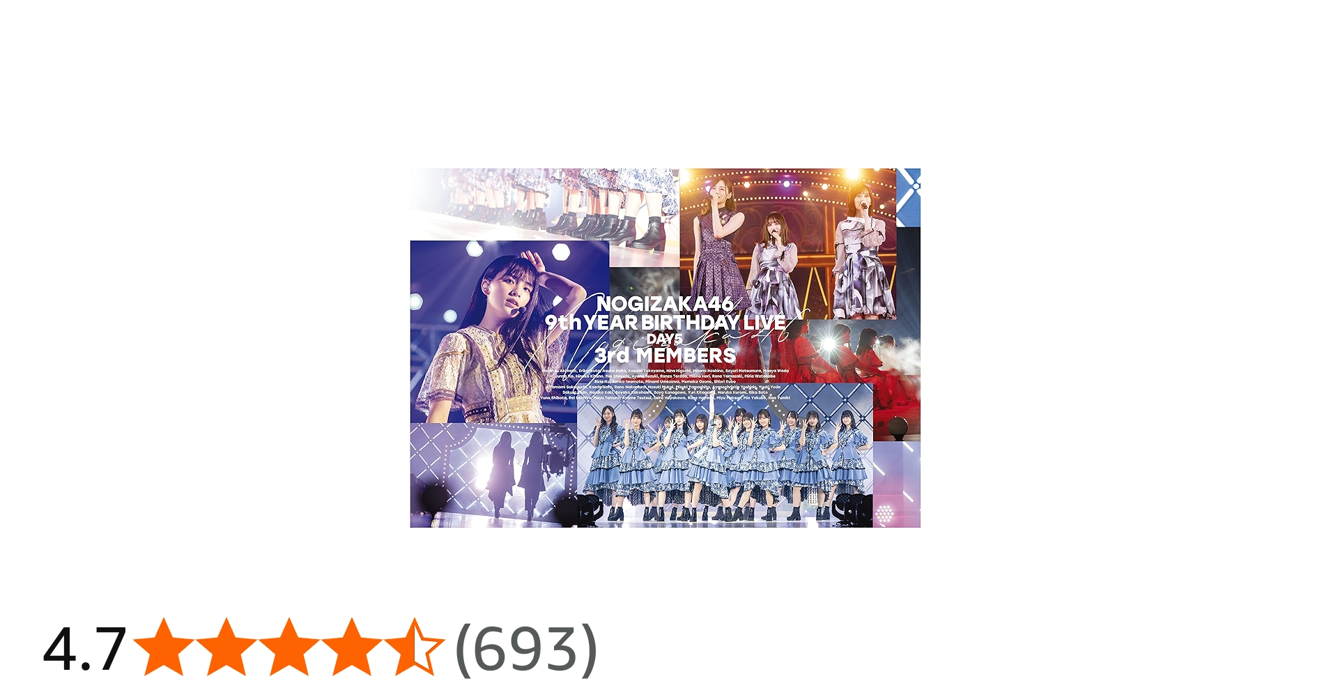 Amazon.co.jp: 9th YEAR BIRTHDAY LIVE DAY5 3rd MEMBERS (Blu-ray