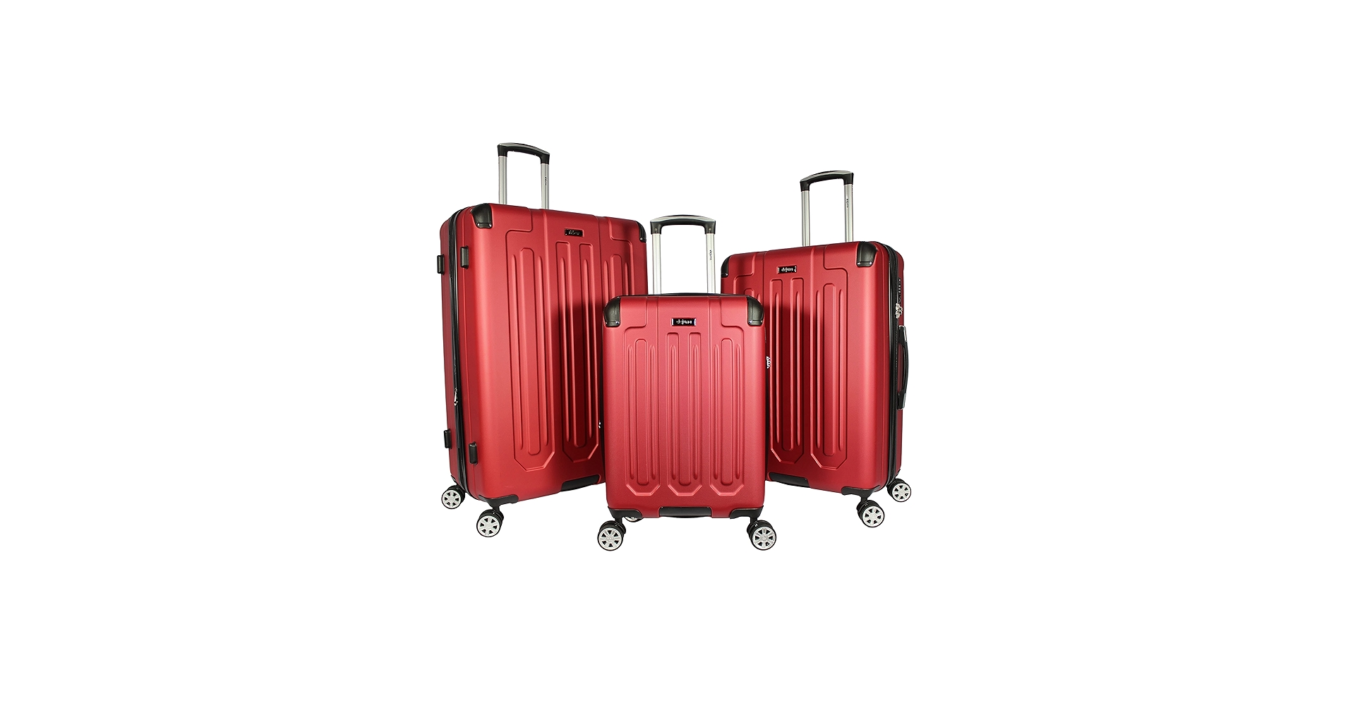 Amazon.com | Dejuno Tutin 3-Piece Hardside Spinner Luggage Set