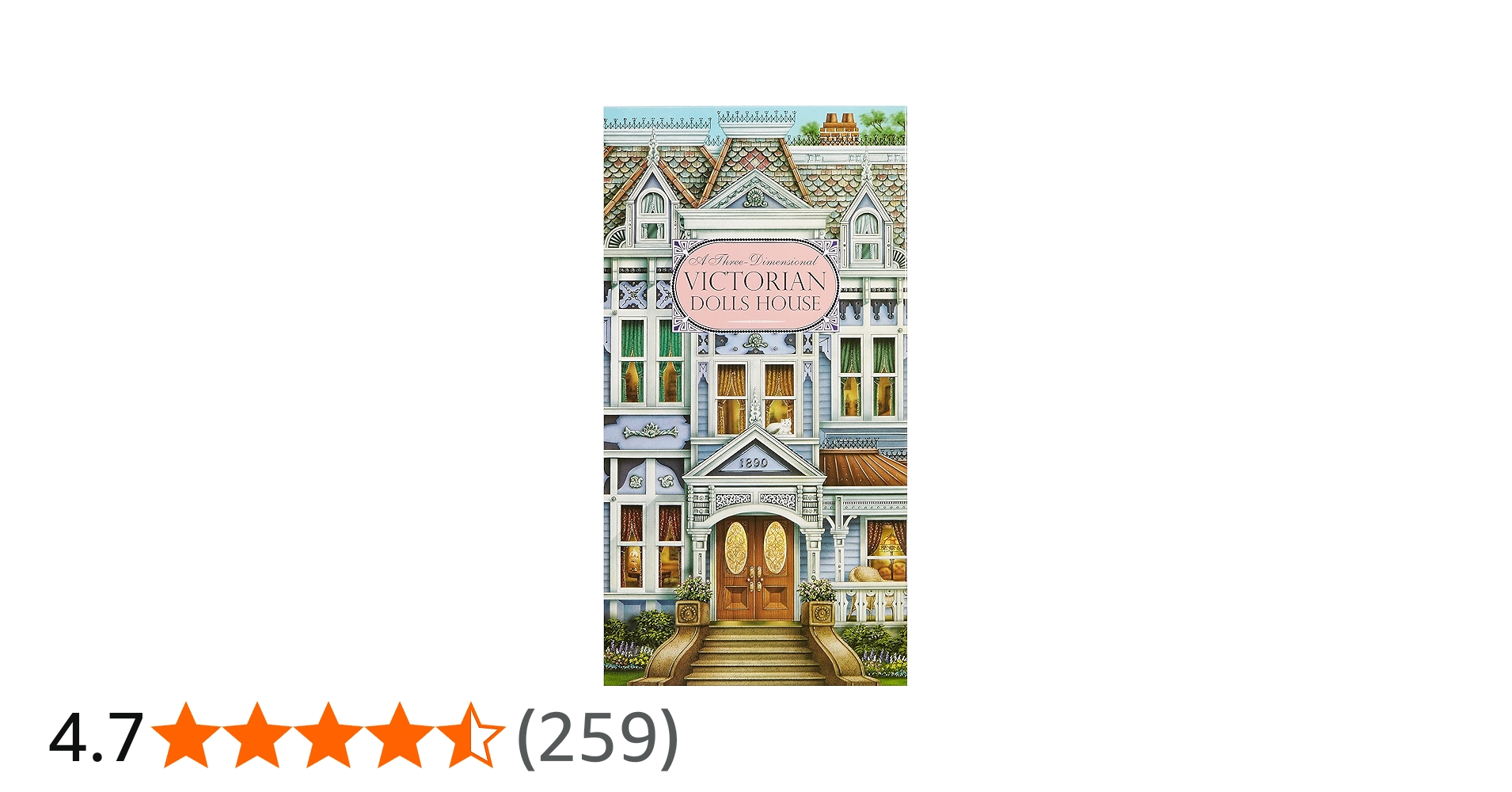 Amazon | Victorian Dolls House: 3-Dimensional Carousel | Tuma