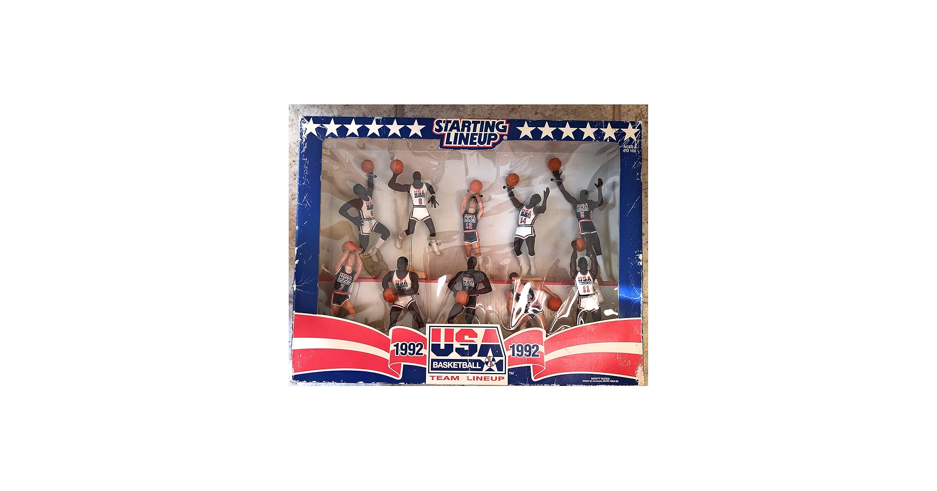 Amazon.co.jp: STARTING LINEUP USA 1992 BASKET BALL TEAM LINEUP