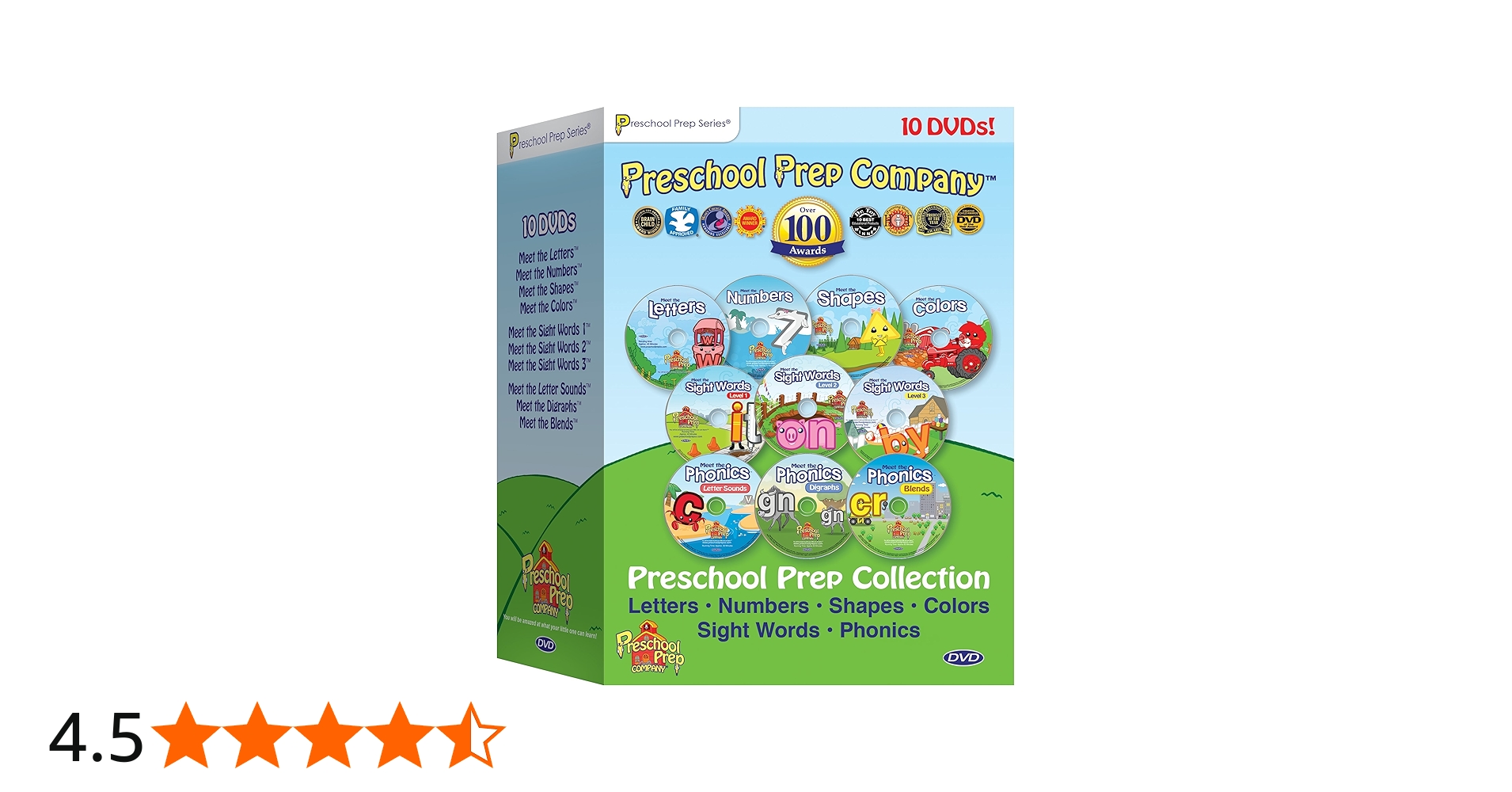 Amazon.co.jp: Preschool Prep Series Collection - 10 DVD Boxed Set