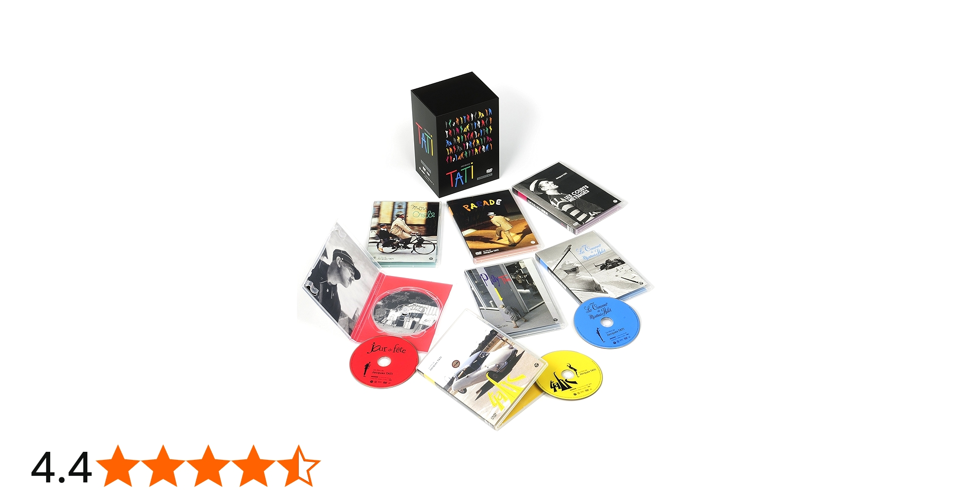 Amazon.co.jp: ジャック・タチ コンプリートBOX [DVD] : ジャック