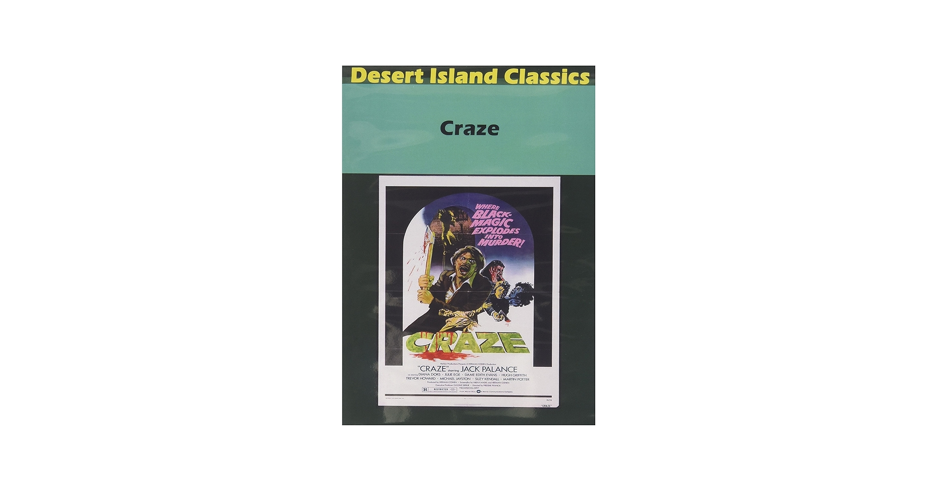 Amazon.com: Craze : Jack Palance, Freddie Francis: Movies & TV