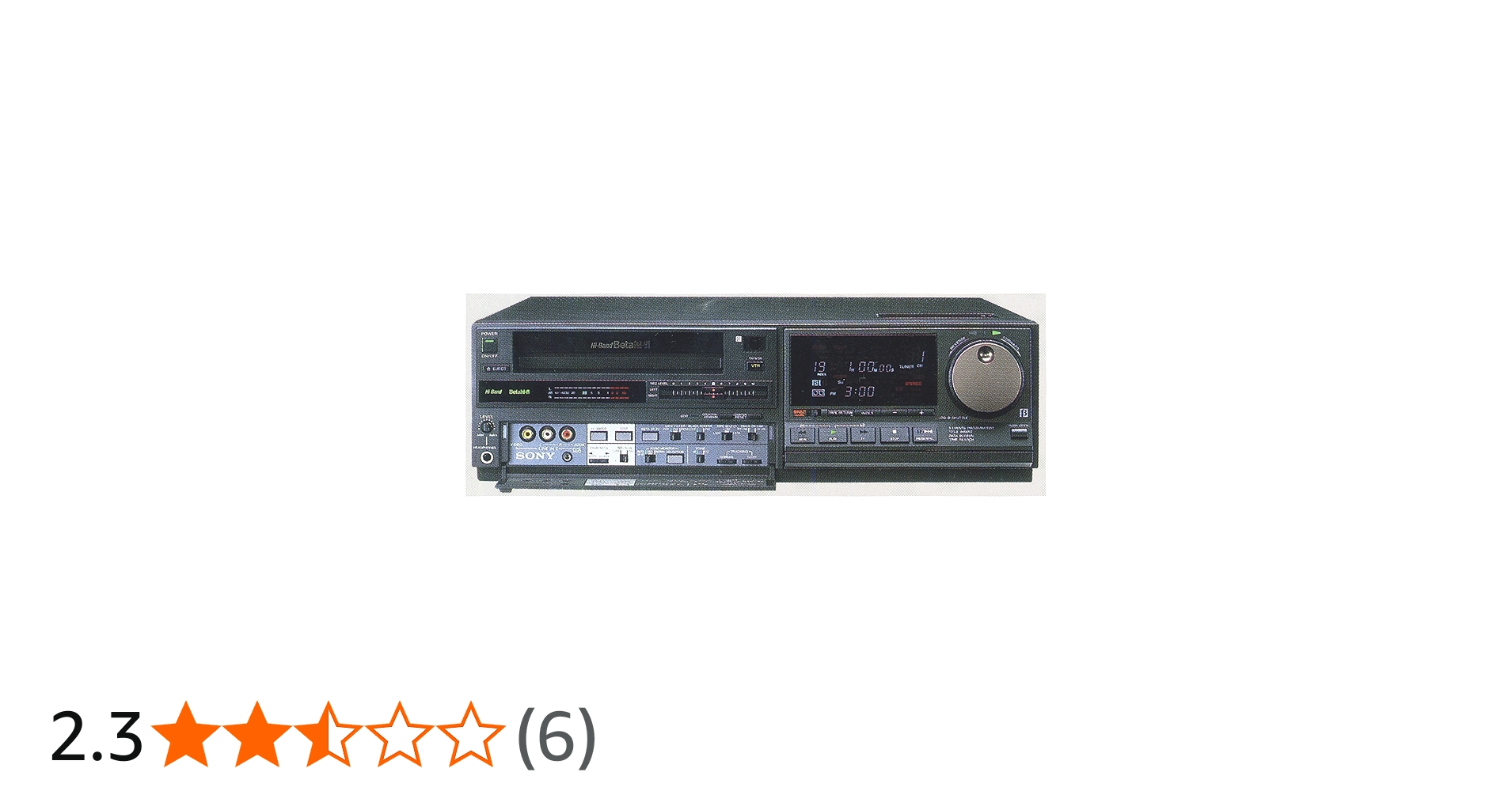 Amazon | SONY SL-HF3000 ベータデッキ (premium vintage) | Sony