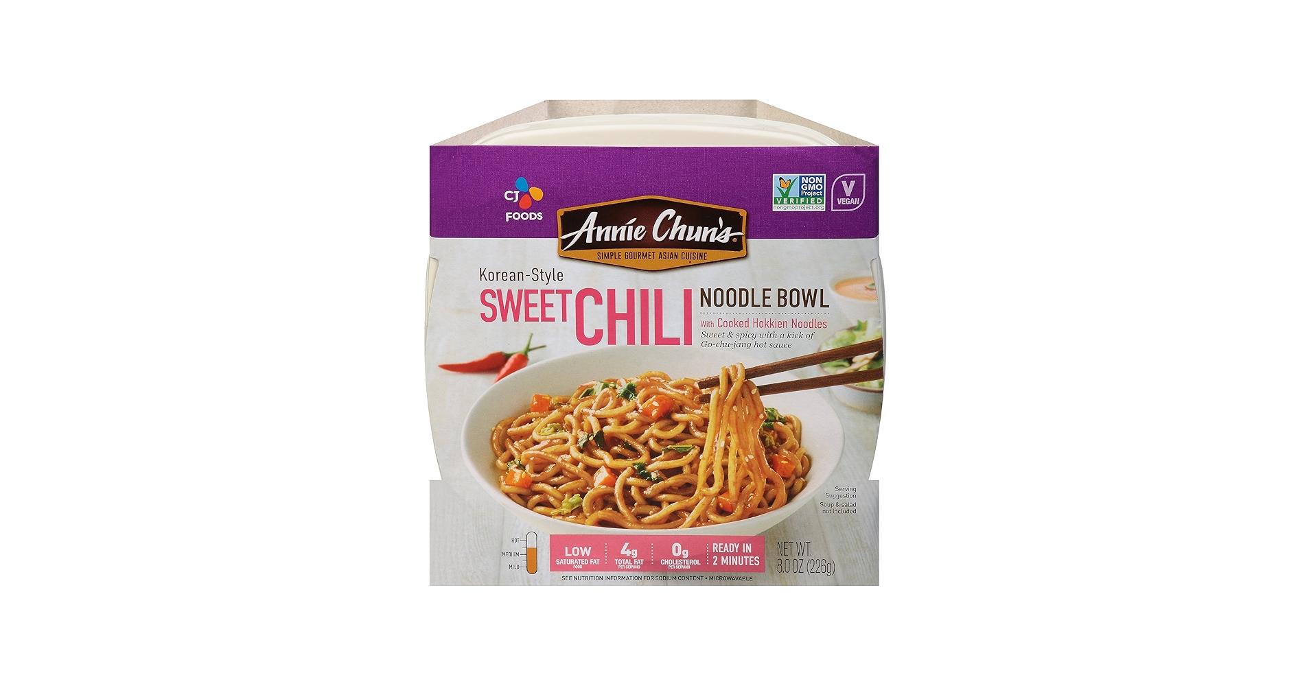 Amazon.com: Annie Chun's Sweet Chili Noodle Bowl, Korean Style
