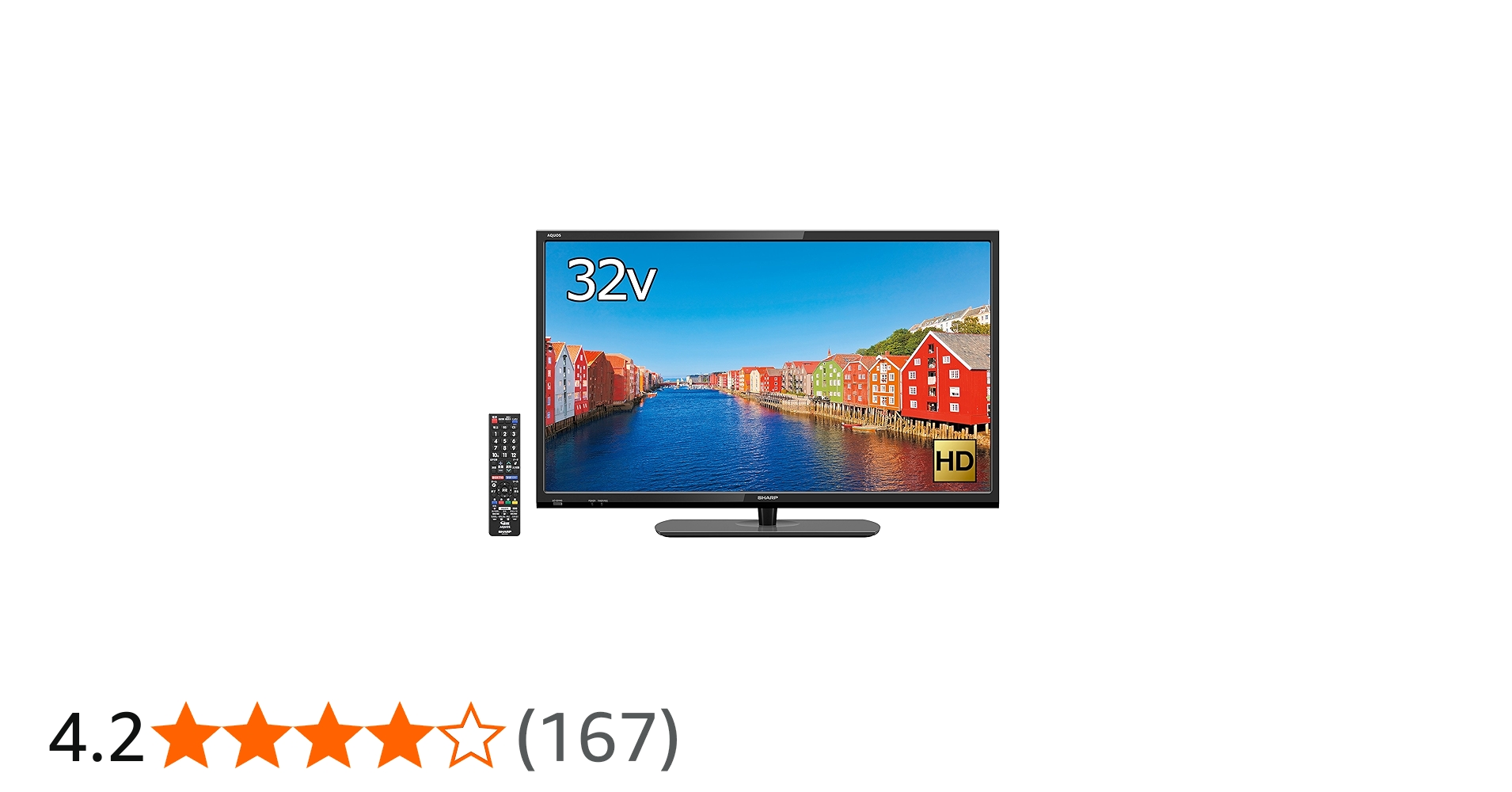 Amazon | シャープ 32V型 AQUOS ハイビジョン 液晶テレビ リッチカラ
