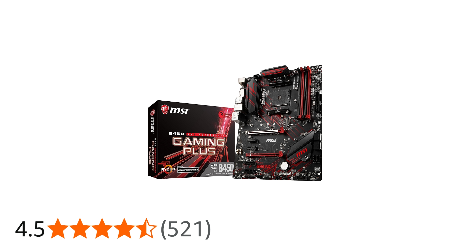 Amazon | MSI Performance GAMING AMD Ryzen 第1世代と第2世代 AM4 M.2