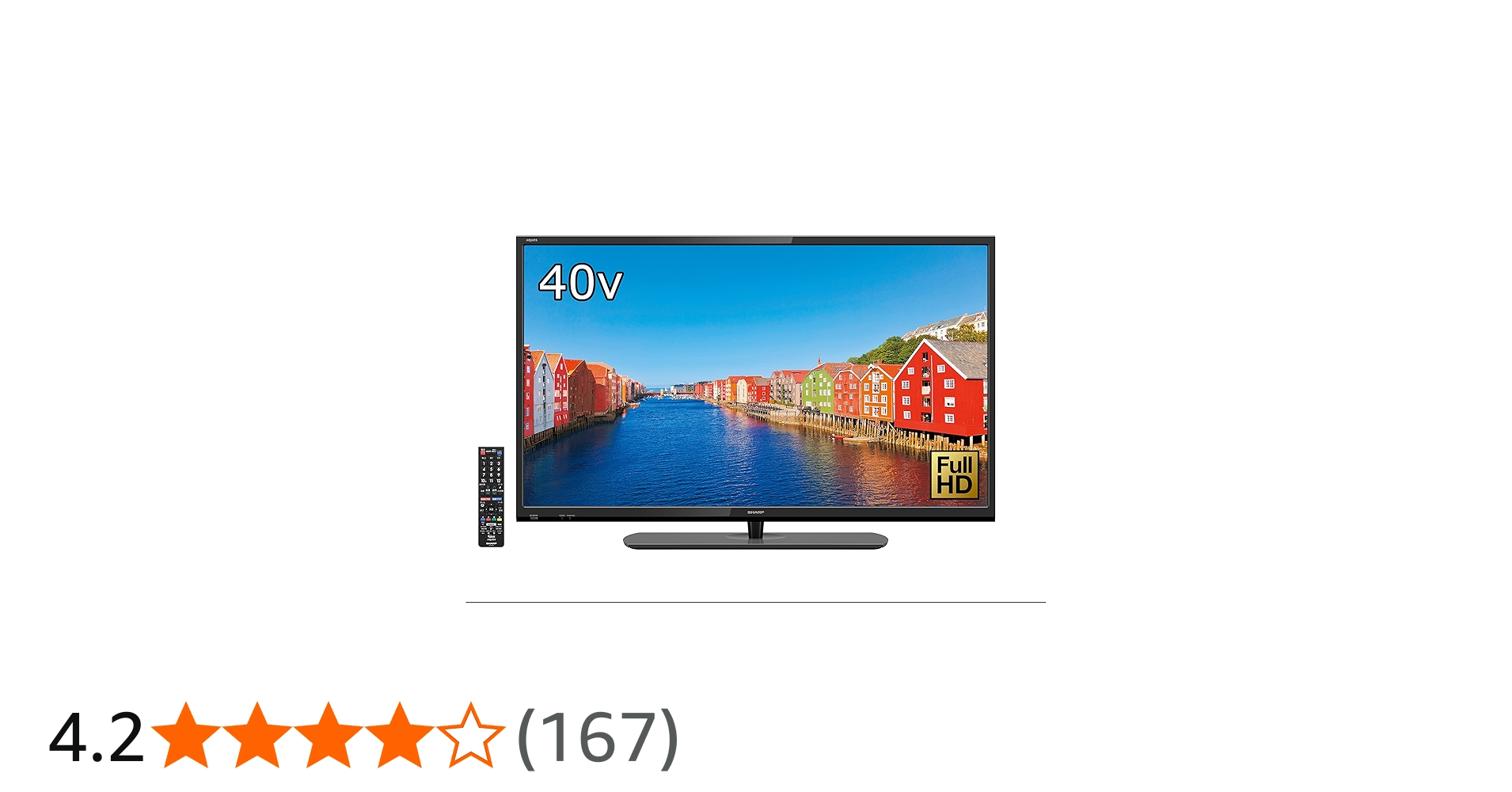 Amazon | シャープ 40V型 AQUOS フルハイビジョン 液晶テレビ