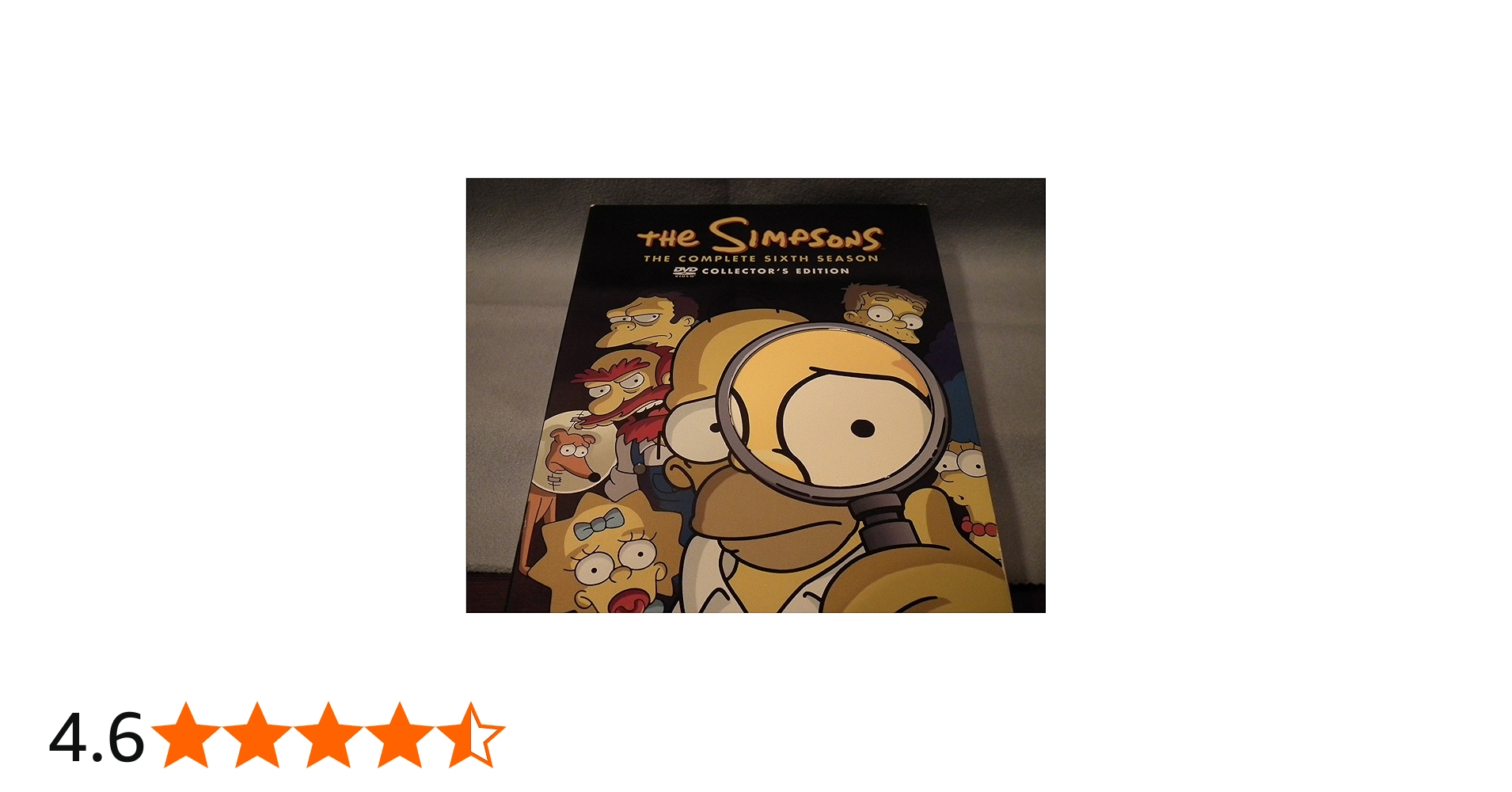 Amazon.co.jp: ザ・シンプソンズ シーズン6 DVDコレクターズBOX : DVD