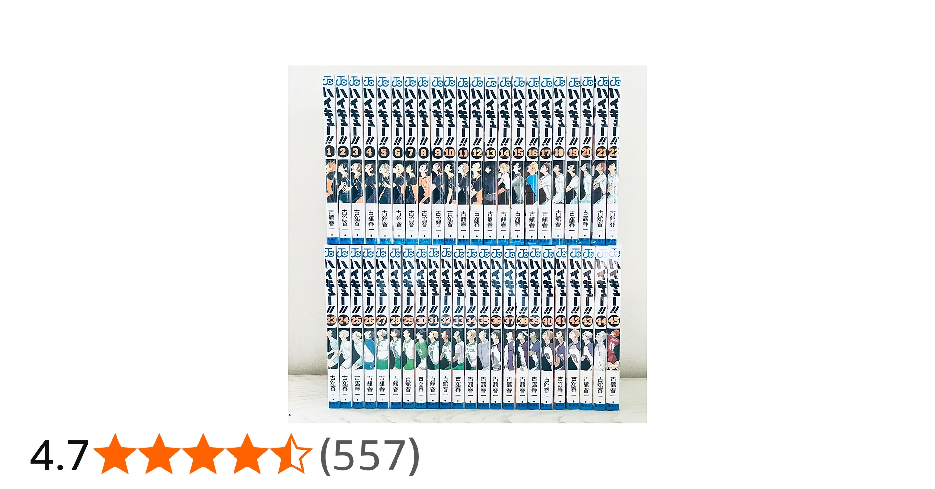 ハイキュー!! 24〜45巻セット ハイキュー!! 24〜45巻セット ハイキュー