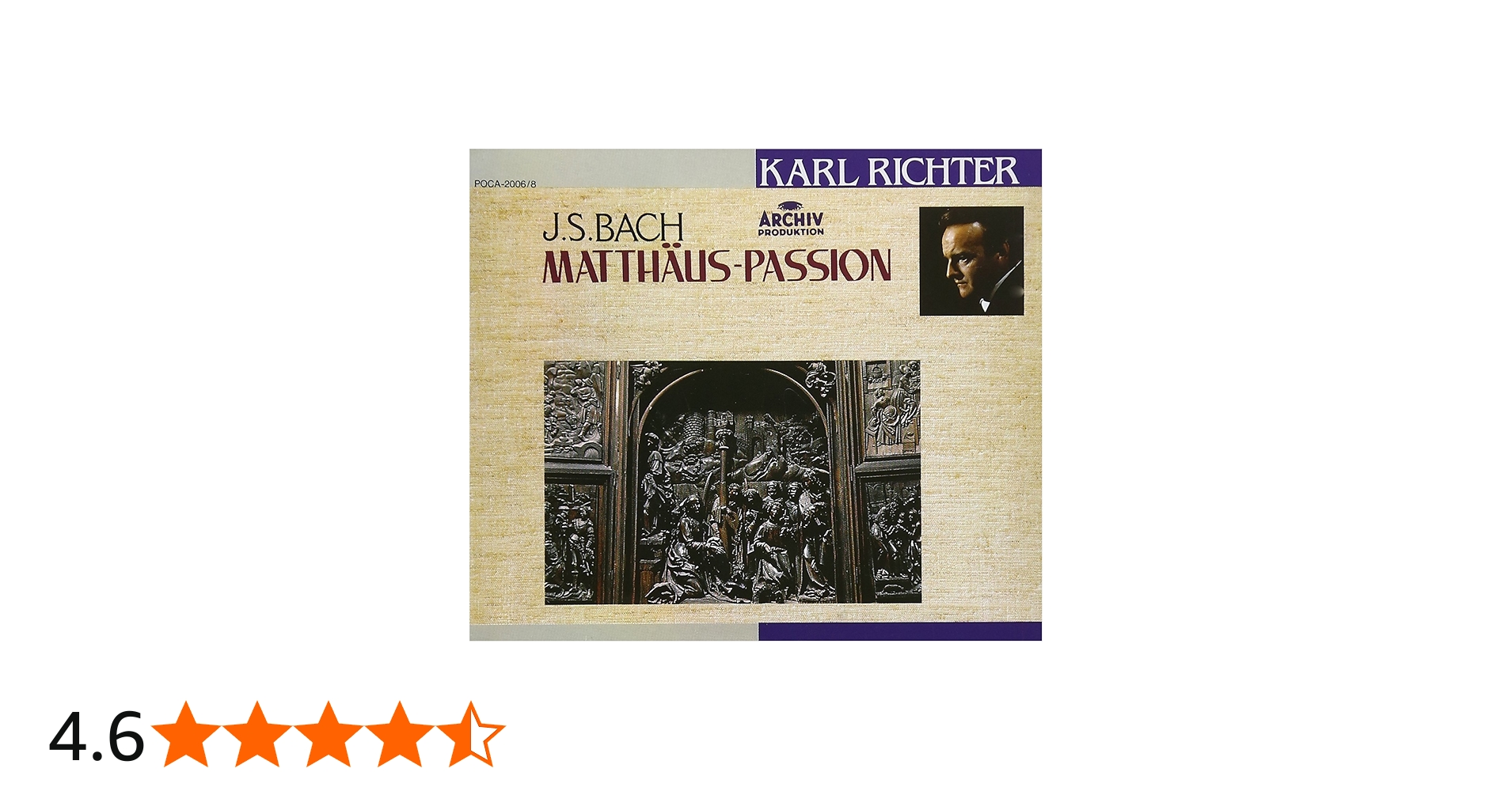 Amazon.co.jp: バッハ:マタイ受難曲 BWV244: ミュージック