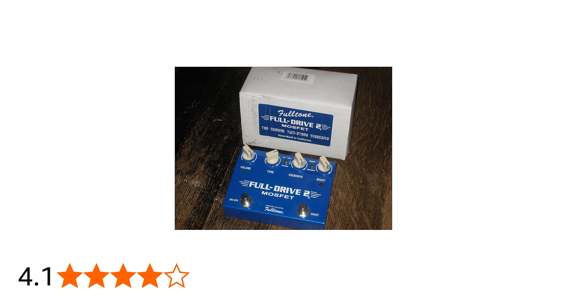 Amazon | Fulltone Full-Drive 2 (MOSFET) Fullldrive 『並行輸入品