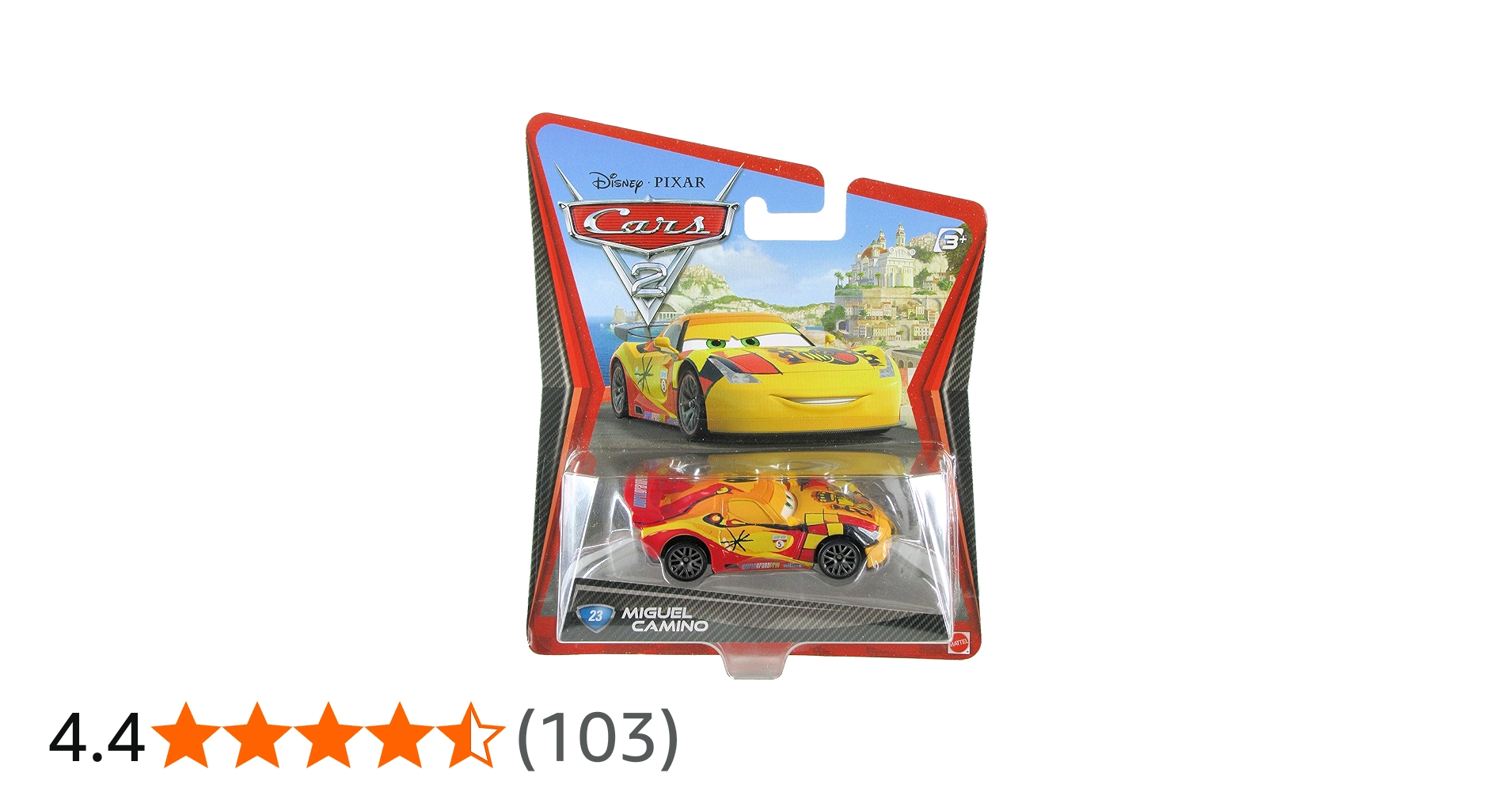 Amazon | ディズニー カーズ2 ミニカー/ ミゲルカミーノ MIGUEL CAMINO