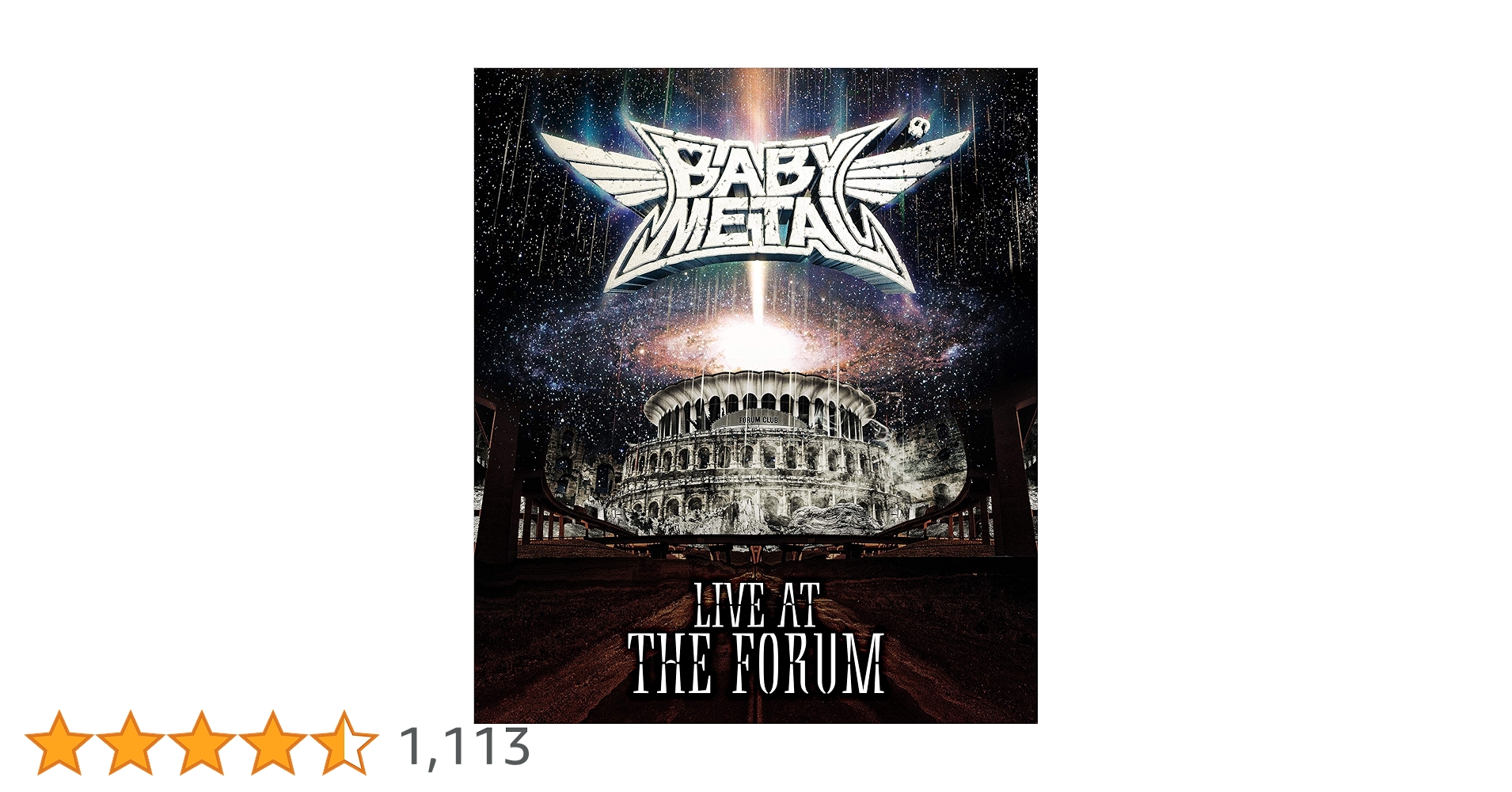 BABYL／LIVE AT THE FORUM (THE ONE限定盤) Babymetal – Live At The
