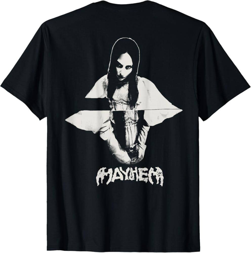 Amazon | レディー・ガガ公式メイヘムクロス。 Tシャツ | Tシャツ