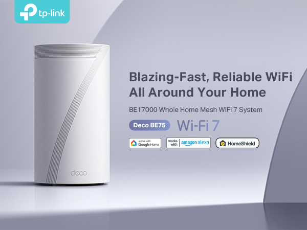Amazon.com: TP-Link Deco BE75 BE17000 Tri-Band WiFi 7 Mesh System