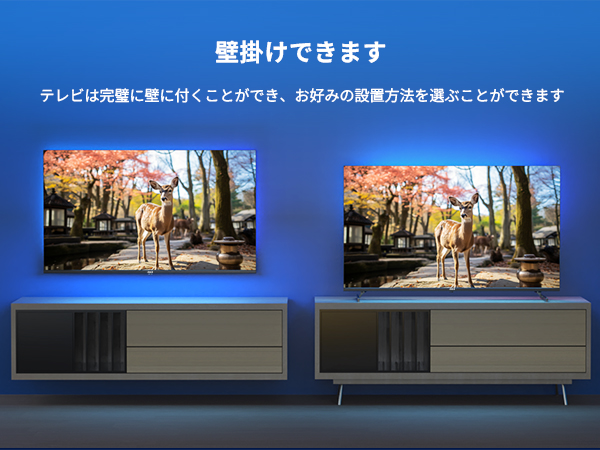 Amazon | RCA テレビ 50インチ UHD 4K 液晶テレビ ダブルチューナー