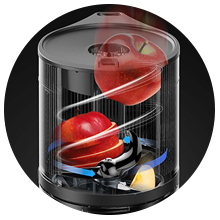 Amazon.co.jp: ヒューロム コールドプレスジューサー 