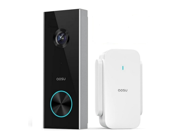 Amazon.co.jp: aosu スマートドアホン ワイヤレス 工事不要 wifi必要