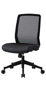 Amazon.co.jp: KOIZUMI(コイズミ) エルゴノミックチェア ブラック JG4