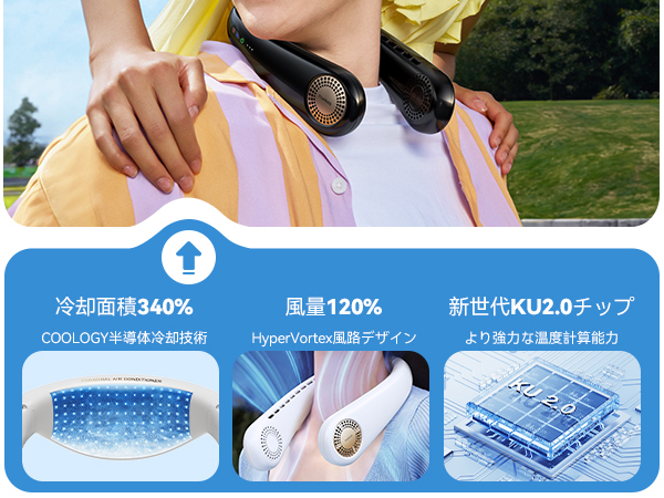 Amazon | TORRAS ネッククーラー【COOLIFY Air・2024新登場】首掛け