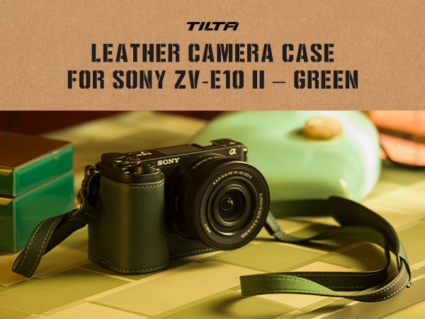 Amazon.com : Tilta Leather Camera Case Compatible with Sony ZV-E10