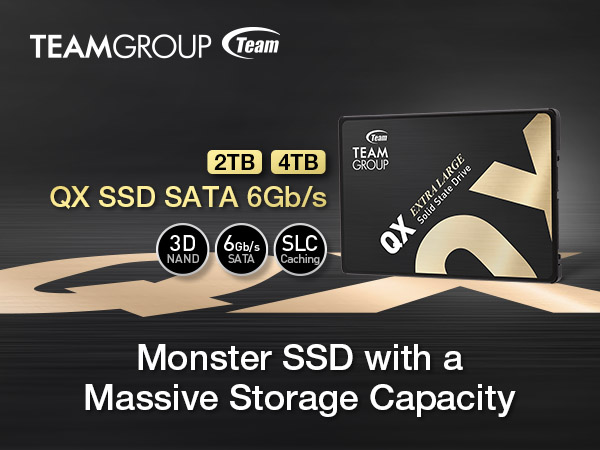 Amazon.com: TEAMGROUP QX 4TB 3D NAND QLC 2.5 Inch SATA III