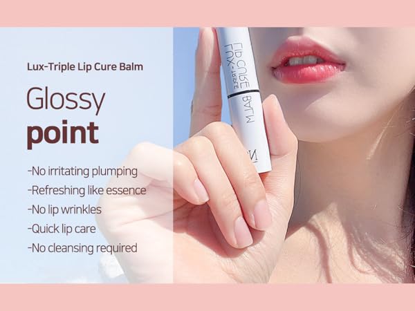 Amazon.com : Lux Triple Lip Cure Glossy Balm MUSE (Rose Coral