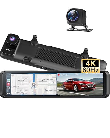 Amazon.co.jp: FOXPARK 進級版 ドライブレコーダー ミラー型 カメラ再