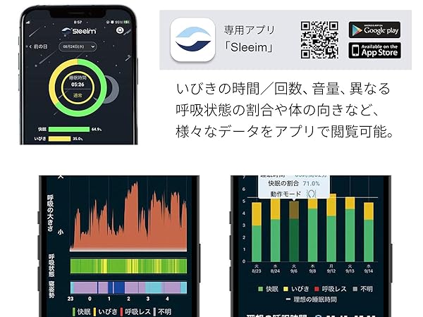 Amazon.co.jp: いびき いびき防止グッズ 日本製 Sleeim スリーム