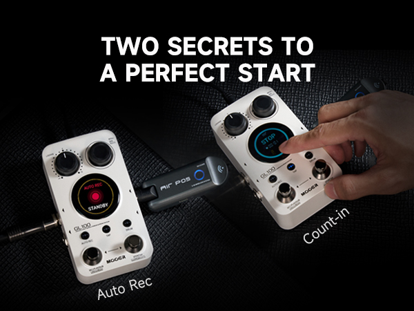 Amazon.com: MOOER GL100 Looper Pedal Drum Machine, 2 in 1 Drum