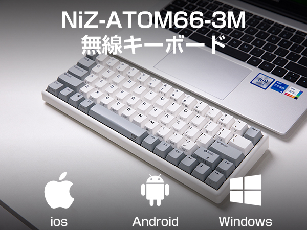 Amazon.co.jp: NiZ 静電容量無接点方式 パソコン用キーボード