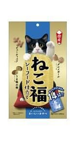 Amazon.co.jp: ペットライン ねこ福 猫用おやつ チキン仕立て 42g袋