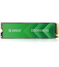 ORICO 2TB NVMe SSD M.2, PCIe 4.0X4 - Bis zu 7400MB/s M2 SSD, 3D