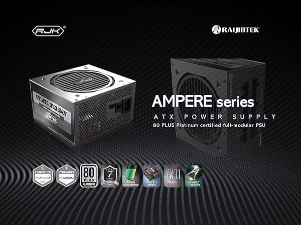 Amazon | RAIJINTEK AMPERE 1200 電源ユニット ATX3.1対応 80PLUS