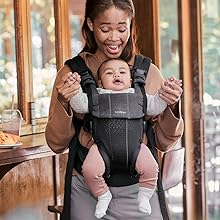 Amazon.com: BabyBjörn Baby Carrier Harmony, 3D Mesh, Black : Baby