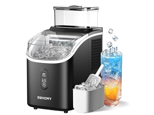 Amazon.co.jp: EUHOMY 【三日月氷 製氷機】 家庭用 12分16個 氷の厚さ
