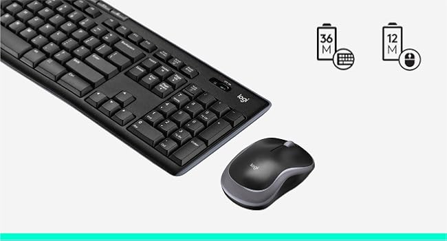 Amazon.com: Logitech MK270 Wireless Keyboard and Mouse Combo for