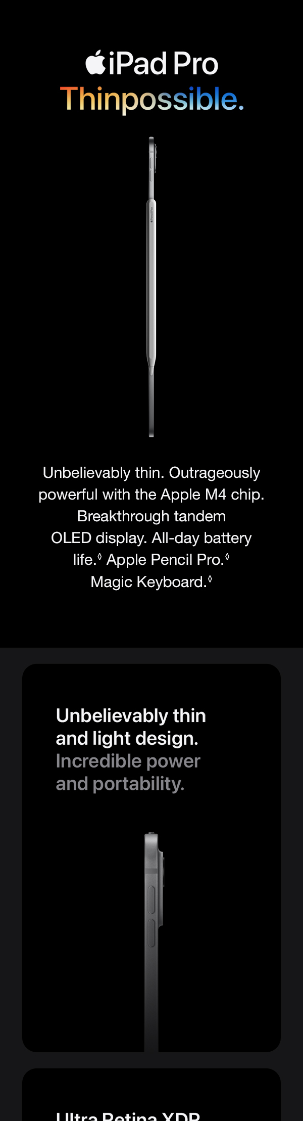 Amazon.com: Apple iPad Pro 13-Inch (M4): Built for Apple