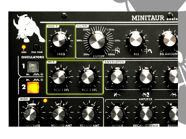 Amazon.co.jp: Moog Minitaur アナログ・ベース・シンセサイザー