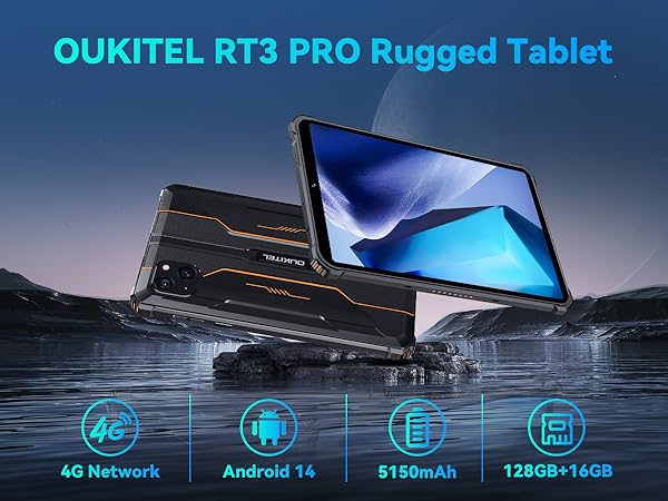 Amazon.com : OUKITEL RT3 Pro Rugged Tablet - 16GB+128GB 1TB