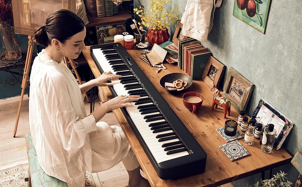 Amazon | 【Amazon限定】カシオ(CASIO) 電子ピアノ CDP-S100AZ